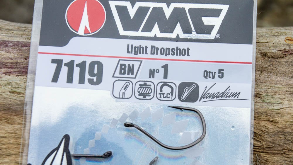 VMC 7119 Light Drop Shot Hooks from